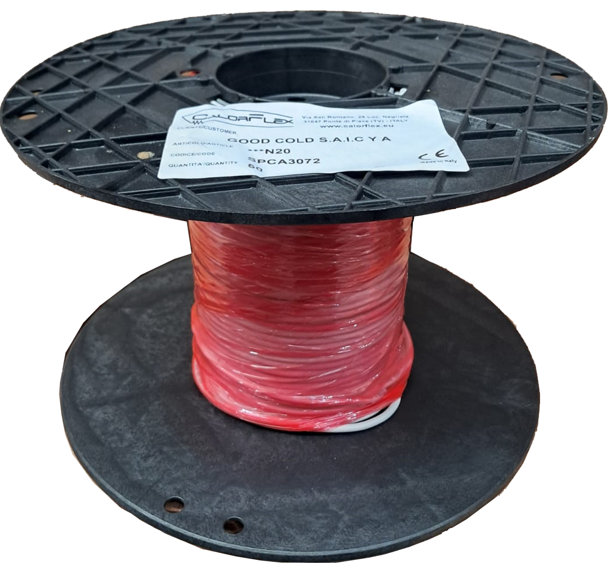 Resistencia Flexible p/Desague 30Watts (Rollo x 50 Mt) - Valor por Mt (Cod.SPCA3072)