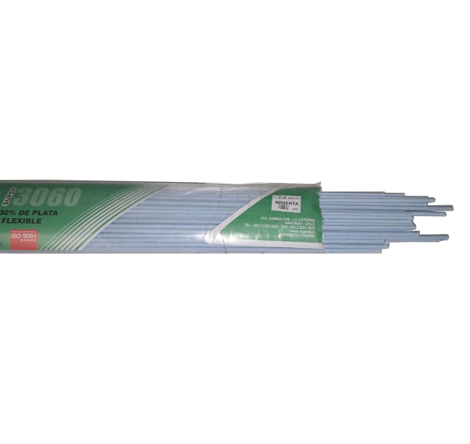 Aporte Soldadura Plata 30% c/Fundente - Argenta SUPER3060 (Bolsa x 1Kg) - Valor x Kg
